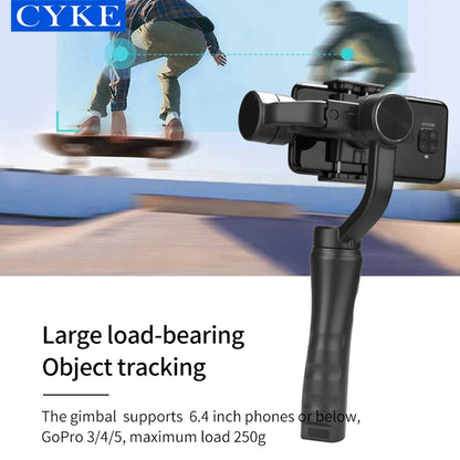 CYKE H4 Gimbal 3 Axis Cell Phone Control the Focal Length Professional Stabilizer Face Tracking Vlog Selfie Stick  F6